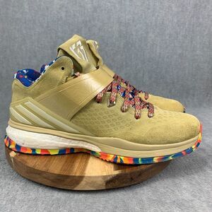 Adidas RG3 Energy Boost Shoes Mens Size 10.5 Beige Sneakers Running Athletic